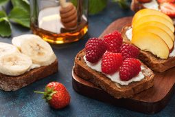 Raspberry and Banana French Toast
